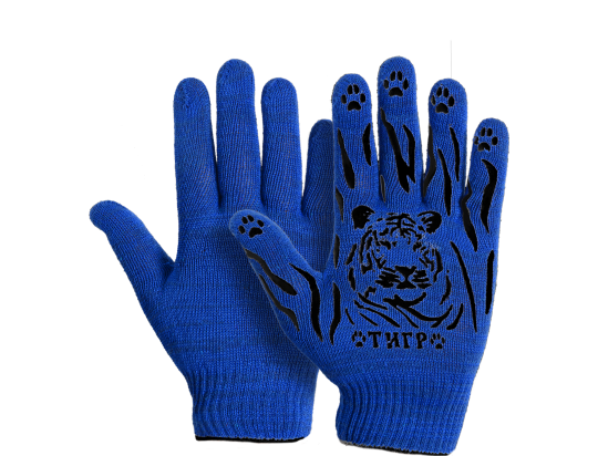 Фото 4 Защитные хлопковые перчатки "Тигр", г.Москва 2015