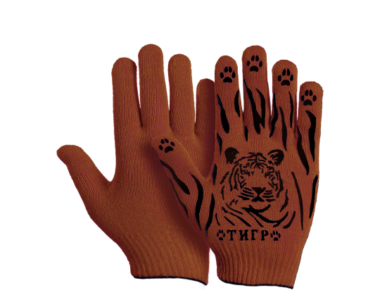 Фото 6 Защитные хлопковые перчатки "Тигр", г.Москва 2015