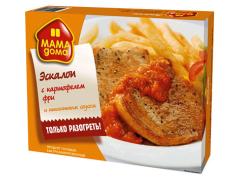 Фото 1 Замороженные готовые блюда в упаковке «МамаДома», г.Москва 2015