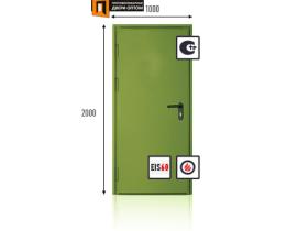 Металлическая противопожарная дверь EIS-60