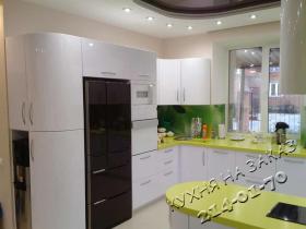 Кухонный гарнитур с фасадом МДФ эмаль
