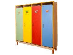 Фото 1 Детские шкафы гардеробные для детского сада, г.Самара 2017