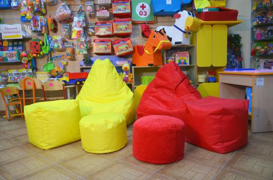 Фото 7 Бескаркасная игровая мебель для детского сада, г.Октябрьский 2017