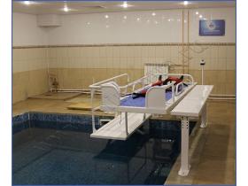 Комплекс изделий для проведения вертикального подводного вытяжение позвоночника в бассейне КИВ ПВП - «ТММ«