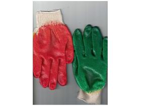 Рабочие перчатки 13 класса вязки х/б с двойным латексным обливом