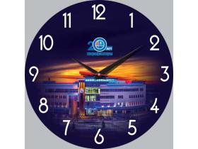 Часы с логотипом предприятия