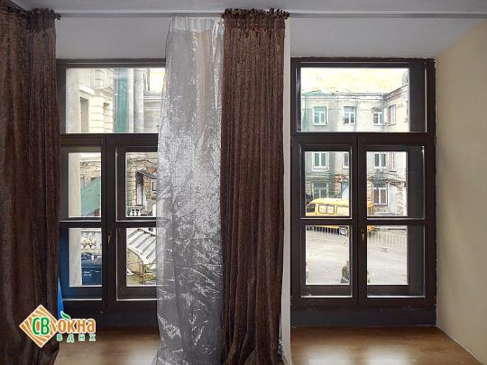 Фото 4 Деревянные окна со стеклопакетами Эконом 2018