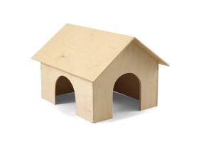 Деревянные домики для мелких животных