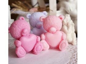 Влюбленный Тедди розовый - мыло 003106