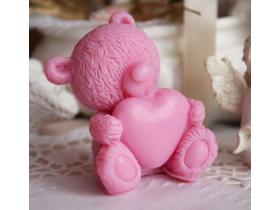 Влюбленный Тедди т-розовый - мыло 003107