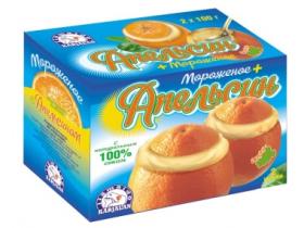 Мороженое «Апельсин» в оригинальной упаковке