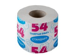 Фото 1 Туалетна бумага «54 Стандарт», 1 слой, 30 рулонов, г.Тверь 2020