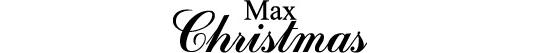 Фото №1 на стенде Логотип Max Christmas. 514682 картинка из каталога «Производство России».