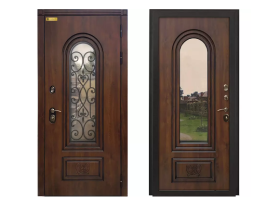 Входная металлическая дверь в дом «Палермо»