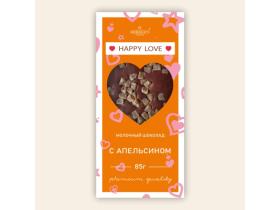 Шоколад молочный «Happy love»