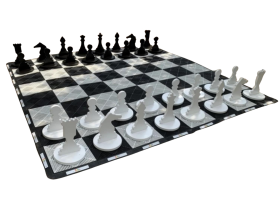 Шахматы напольные для улиц и помещений