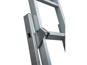Лестницы алюминиевые двухсекционные