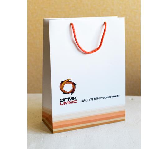 Фото 2 Вертикальные бумажные пакеты с логотипом, г.Екатеринбург 2022