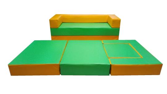 Фото 99 Детская игровая мебель Малыш желтый / салатовый 2022