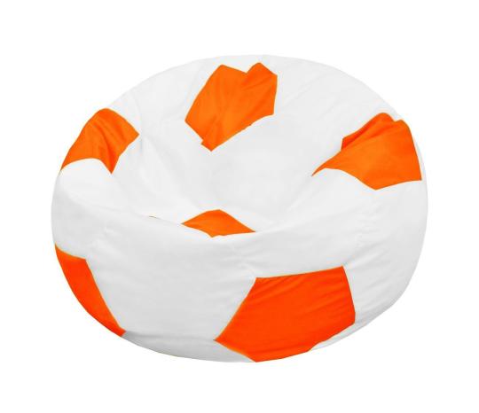 Фото 27 Кресло Мяч белый/оранжевый 2022