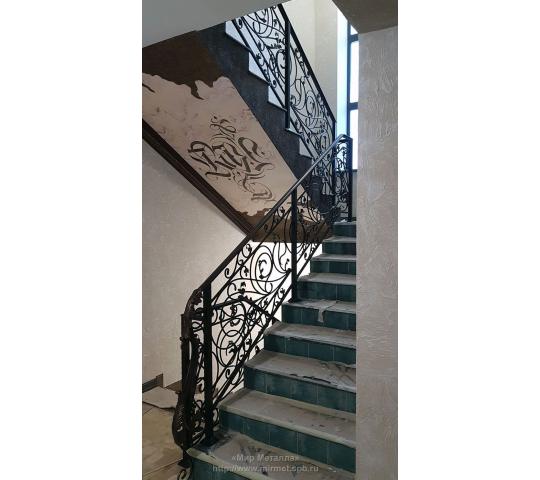 Фото 18 Кованая лестница с перилами 2022