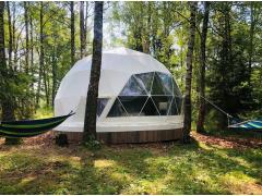 Фото 1 Сферический шатер для глэмпинга, г.Ярославль 2022