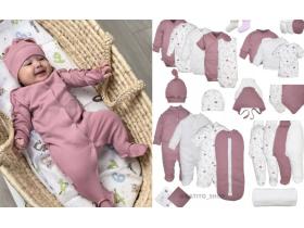 Комплект  для новорожденных «Розовая пудра»