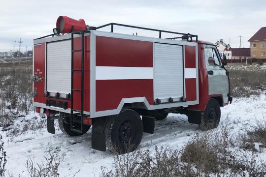 Фото 2 Автоцистерна пожарная АЦ-0.8 на базе УАЗ 330365, г.Уфа 2023