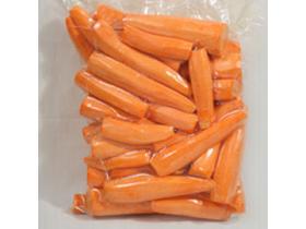Морковь очищенная в вакуумной упаковке
