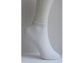 Носки женские укороченные белые