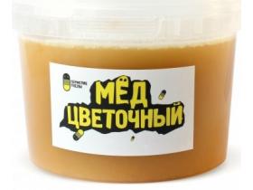 Мёд натуральный цветочный  3 литра