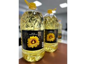 Масло подсолнечное ТМ «Золотая Антилопа» 5 литров