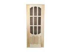 Фото 1 Дверной блок (массив сосна) филенчатый, дверь, г.Екатеринбург 2024