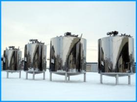 Резервуары для производства кисломолочных продукто