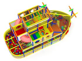 Лабиринт детский игровой «Корабль»